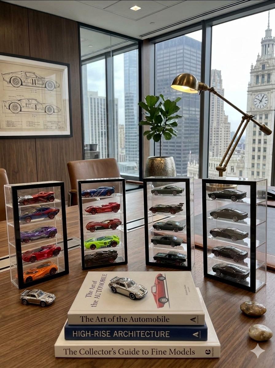 5-Layer Acrylic Car Display Organizer – Premium Storage for Collectors